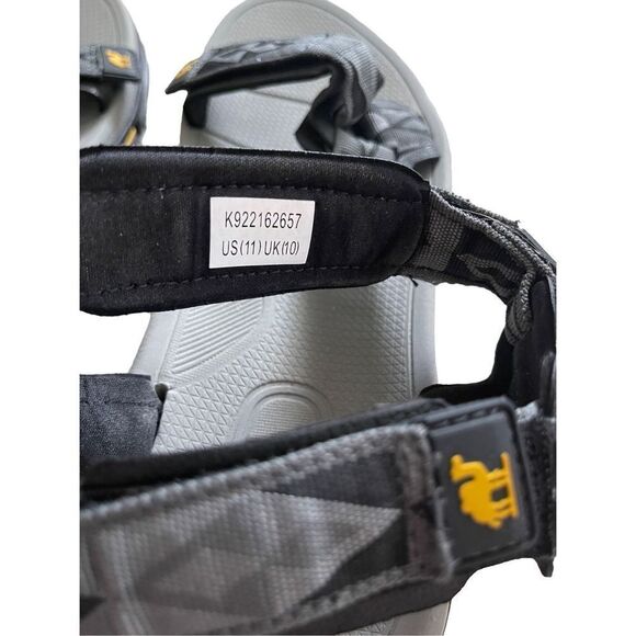 Camel Crown Mens Gray Outdoor Comfort Beach Summer Water Sports Sandals Size 11 - Picture 6 of 9